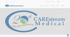Desktop Screenshot of carestreammedical.com